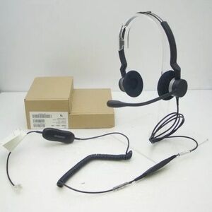 NIB Jabra BIZ 2300 Duo (phone jack end) for Avaya and other hard phones.